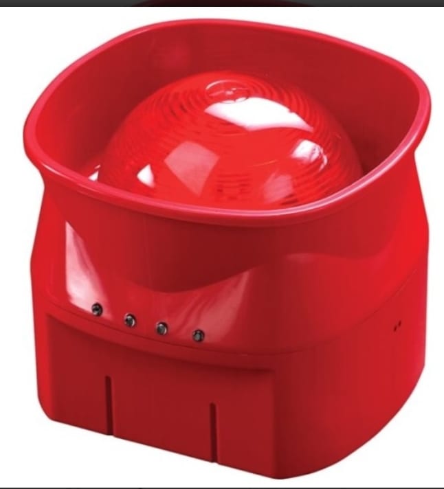 Apollo Discovery Red Open- Area Voice Sounder Beacon -58000-030APO