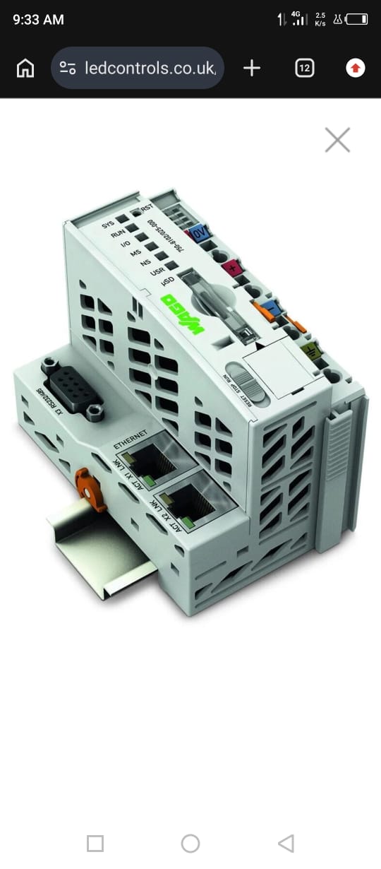 Wago PFC 100 Controller 750-8100