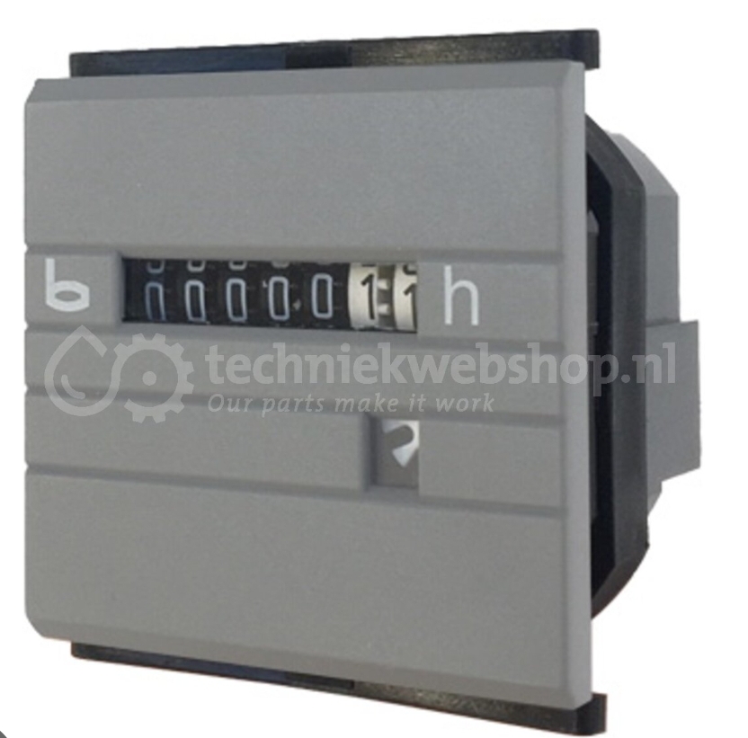 BAUSER  AC  grijs 48x48mm 633 230VA